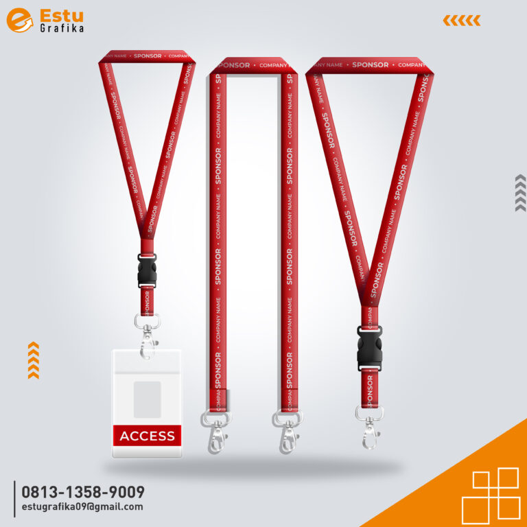 cetak lanyard online