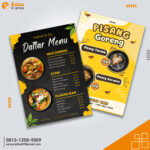 Cetak Daftar Menu Makanan