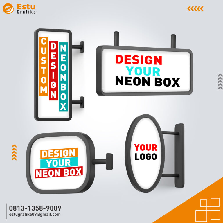 Buat Neon Box Online Bekasi